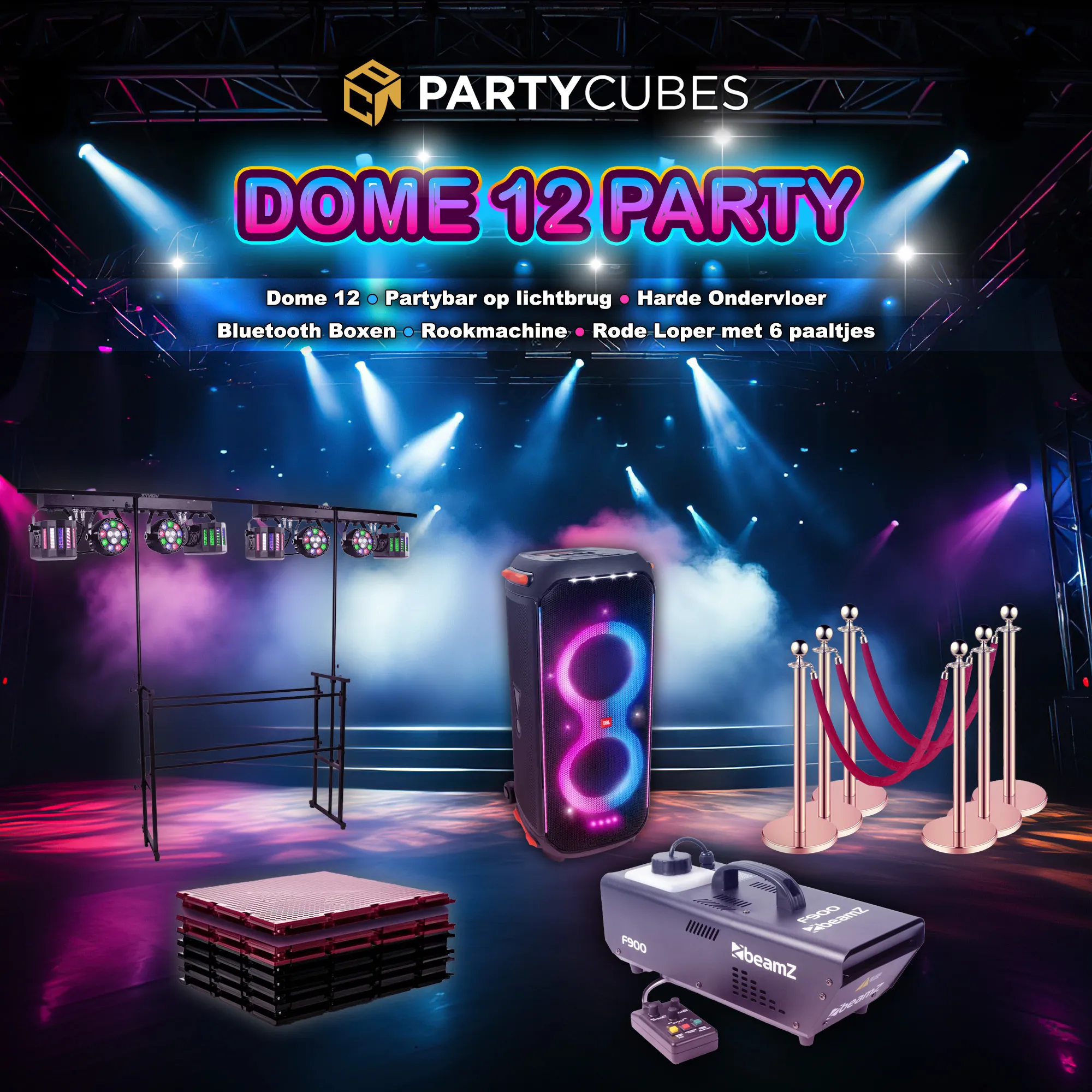 Dome 12 Partypakket