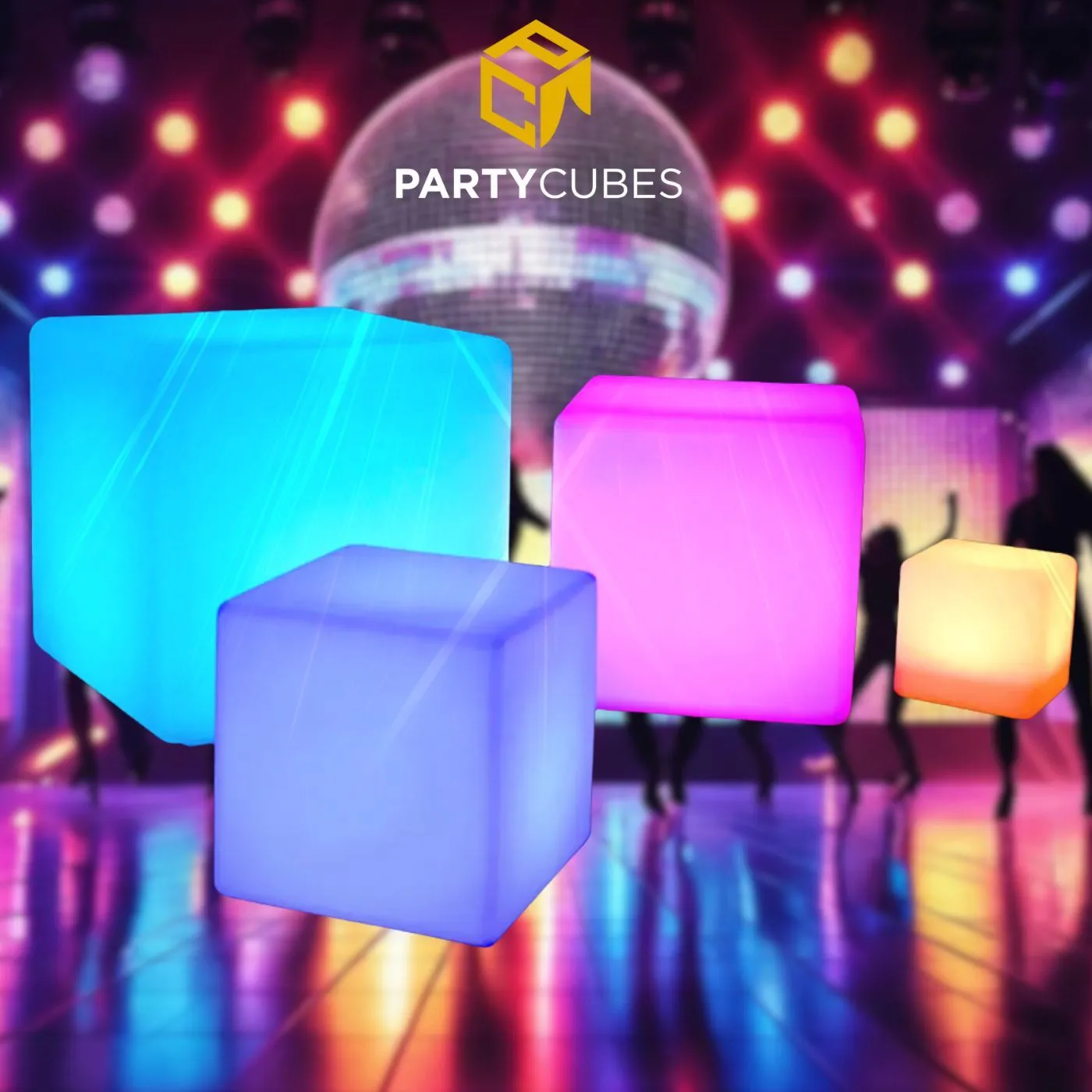 Ledkubus 48cm x 48cm