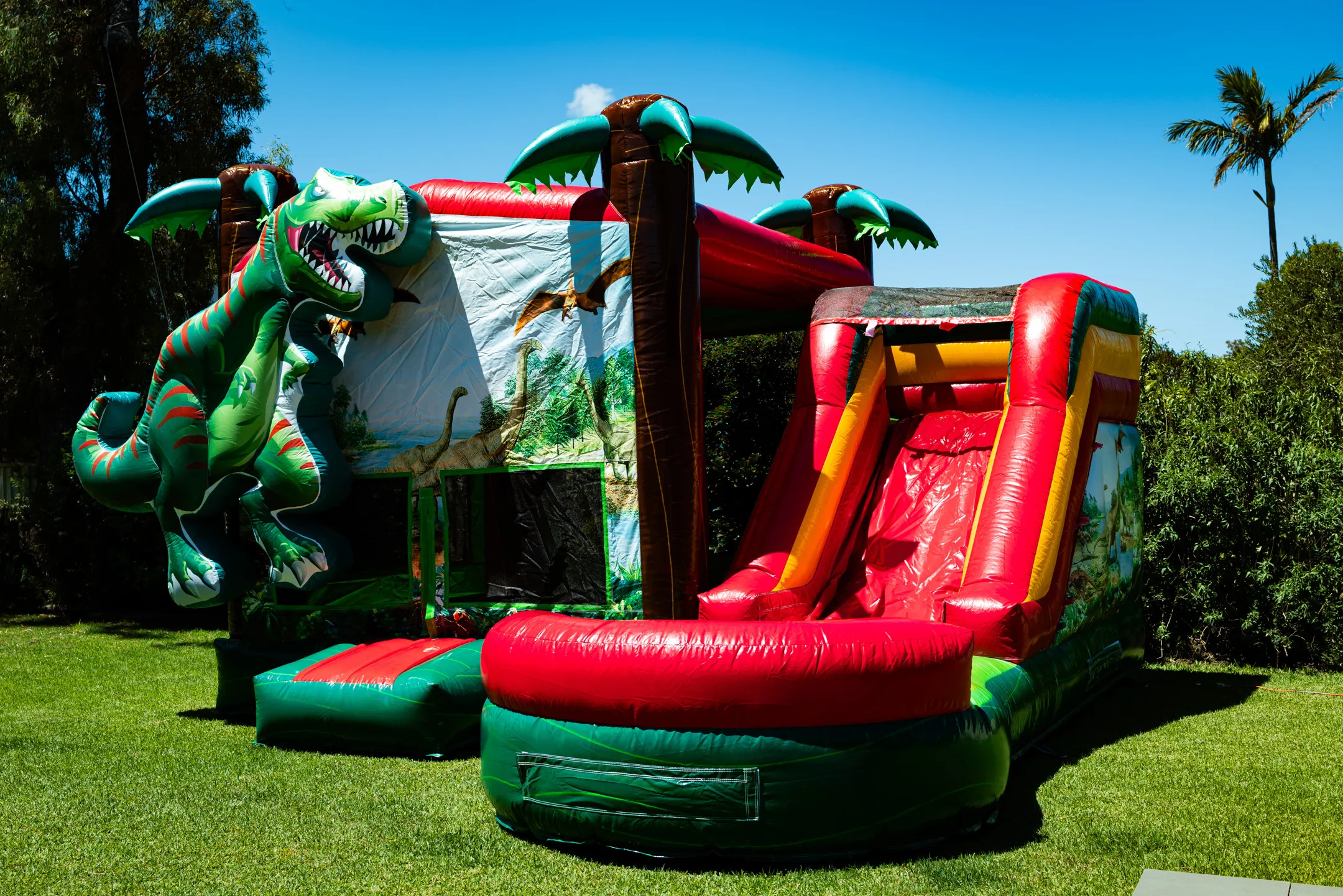 Large Dinosaur Jumping Castle