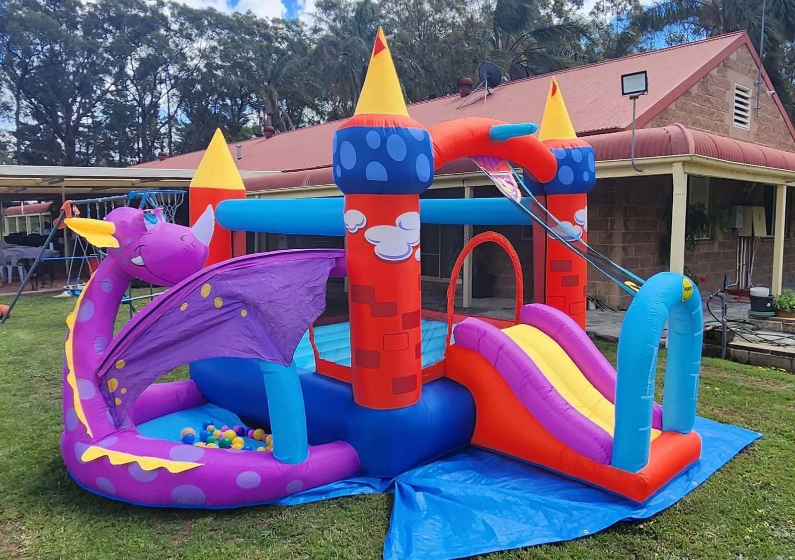Kids Dragon Jumping Castle