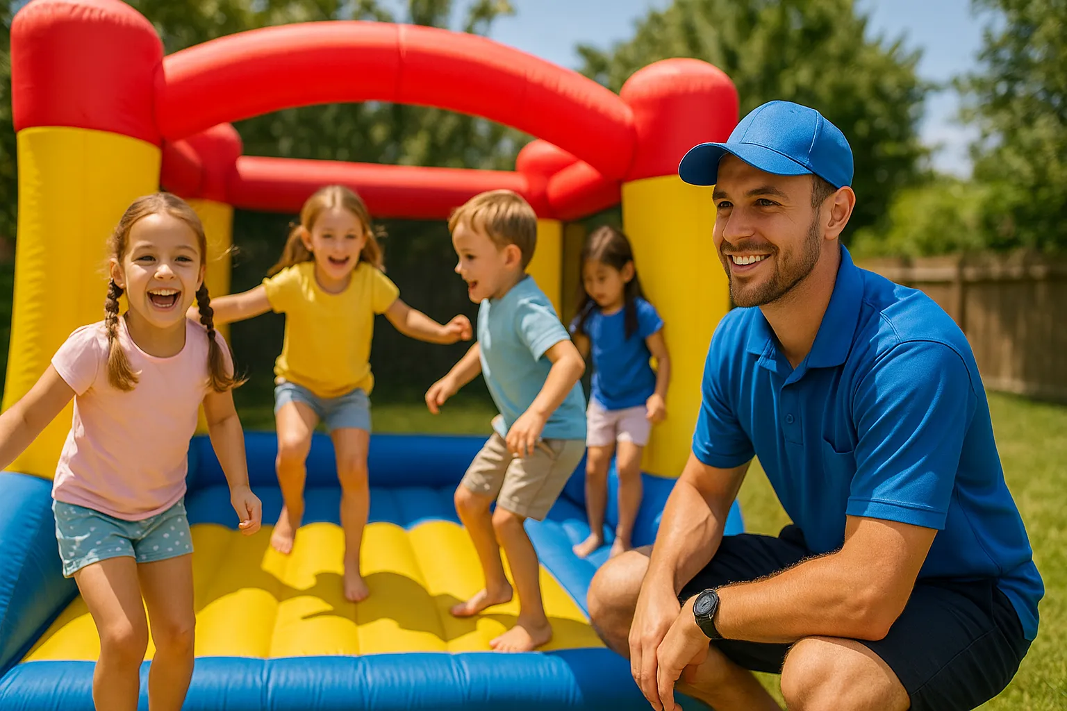 Professional Jumping Castle Supervision in Sydney