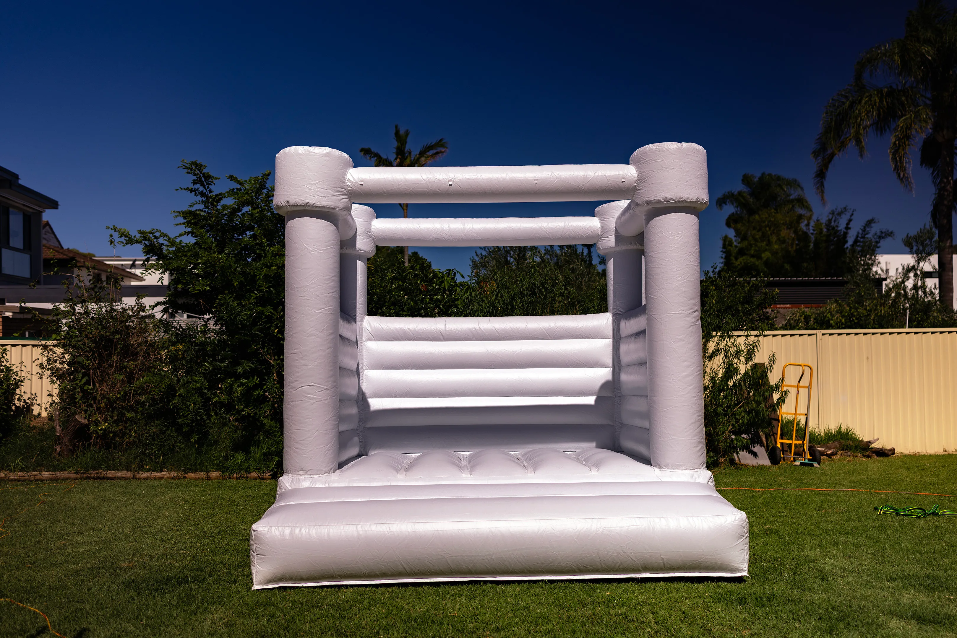 White Jumping Castle