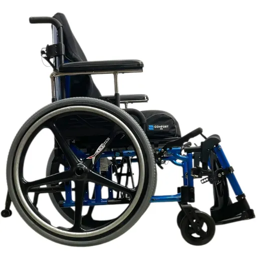 Fauteuil roulant léger L15" x P16" x H18" relève-jambe Quickie2