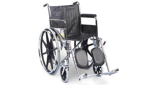 FAUTEUIL ROULANT RELÈVE-JAMBE L18'' x P18'' x H19'' BREEZY EC