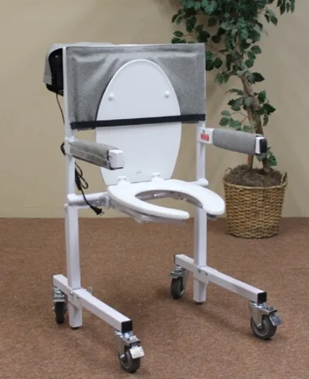 Chaise d'aisance électrique relevable pour la toilette
