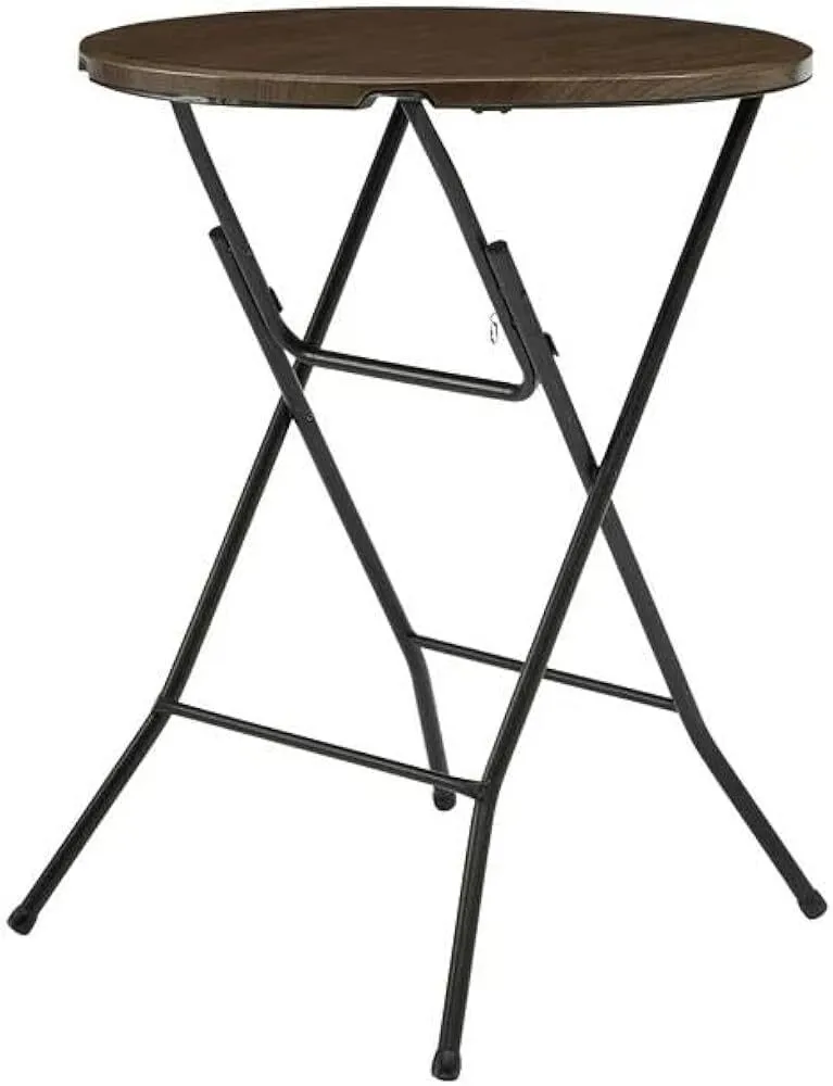 31" Round High-Top Folding Table