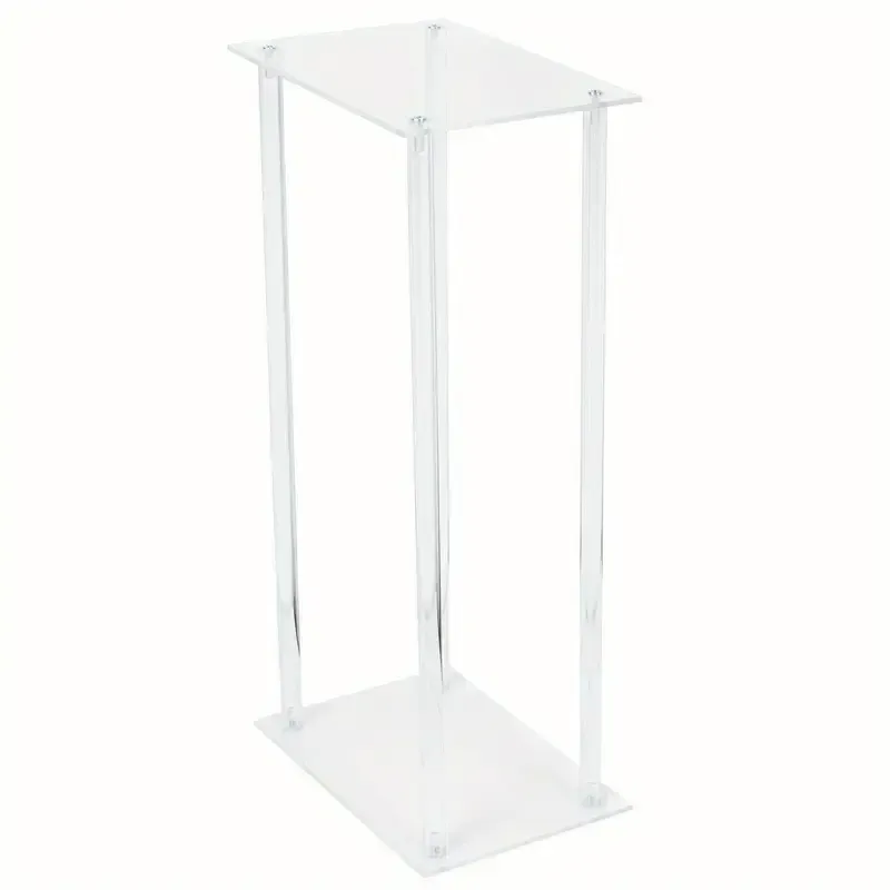 24 inch Tall Clear Acrylic Flower Centerpiece Stand