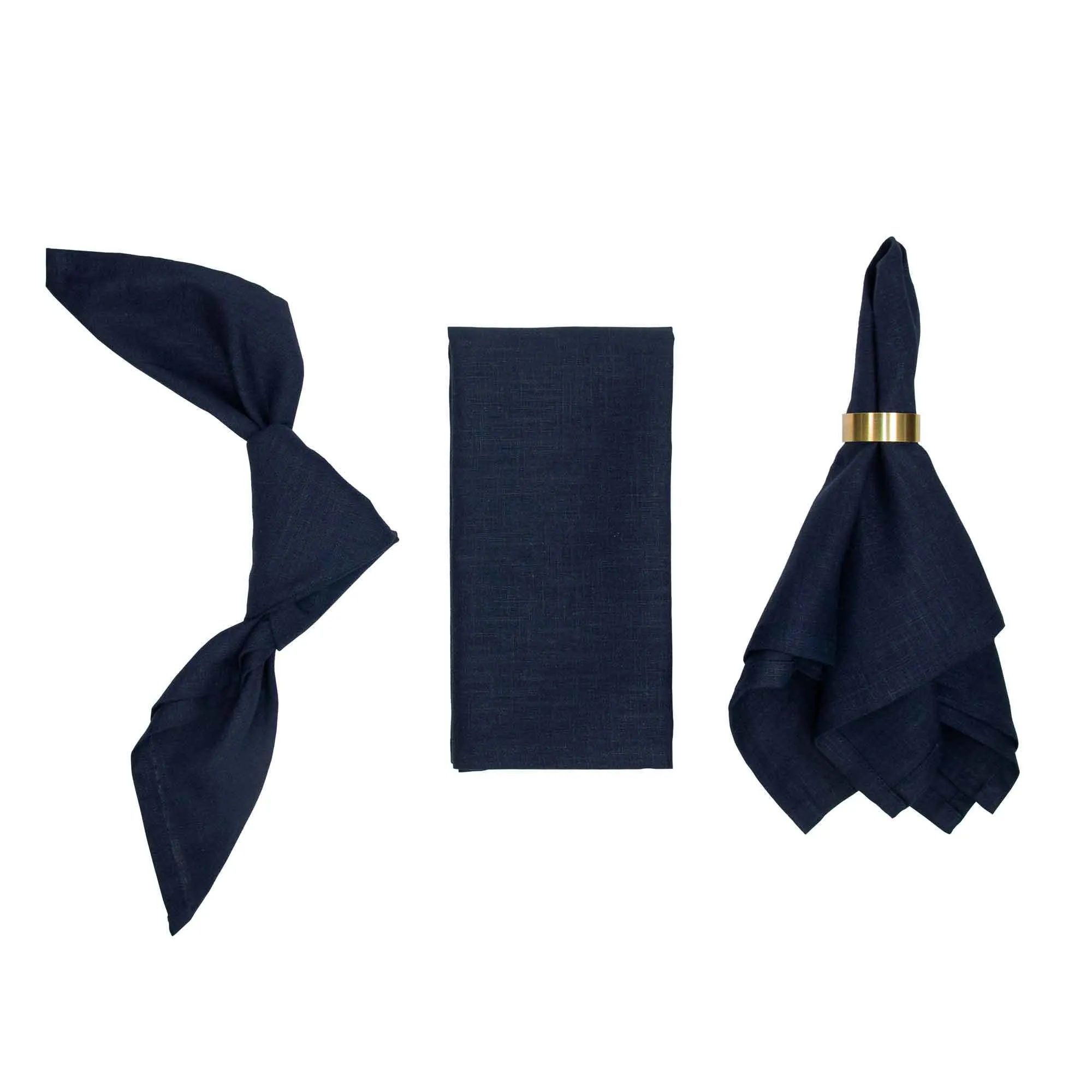 Navy Blue Cloth Napkin