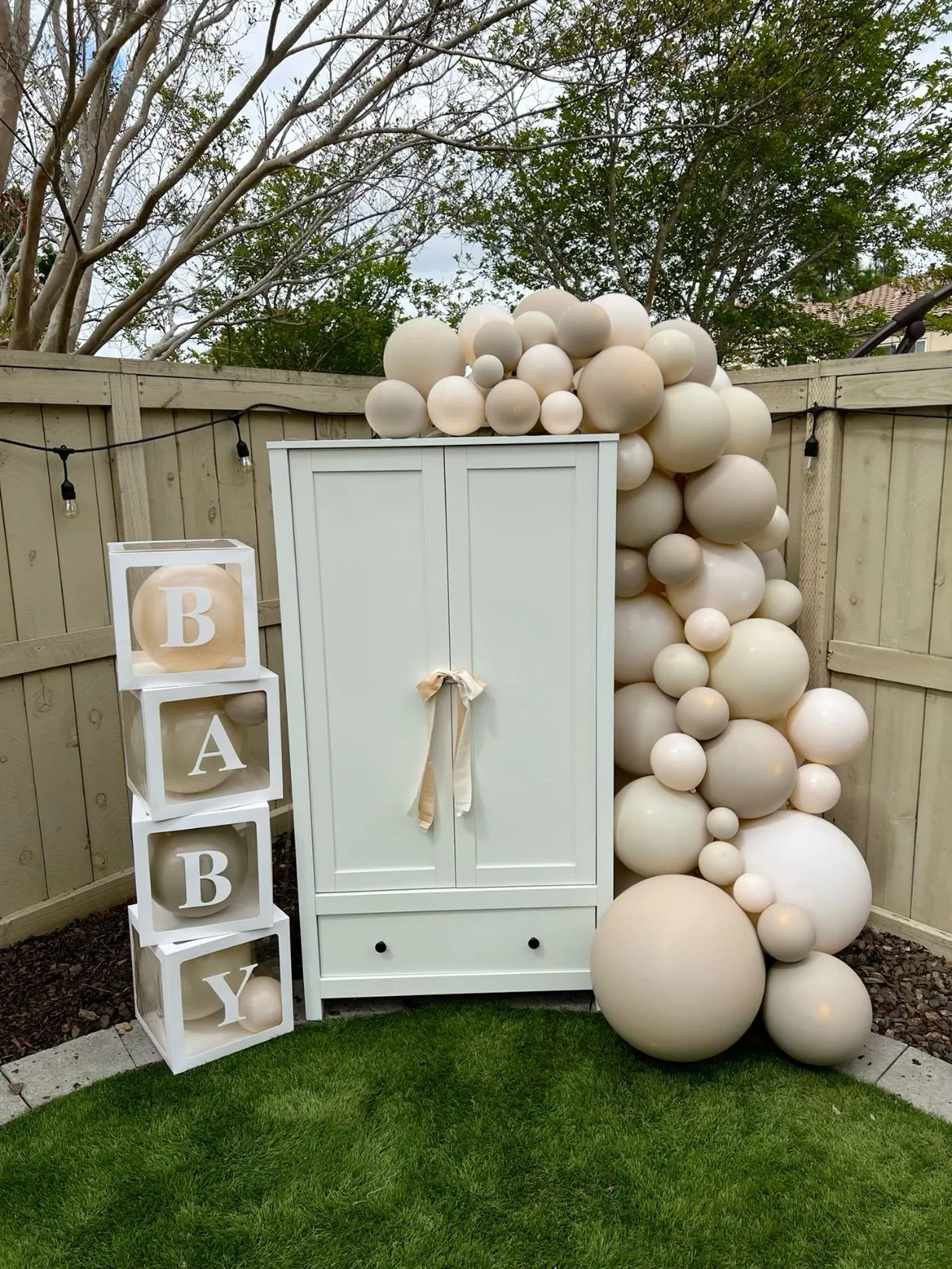 Gender Reveal Closet