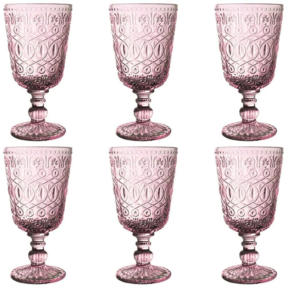 Purple Water Goblets