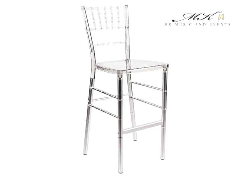 Chiavari Bar Stools - Clear