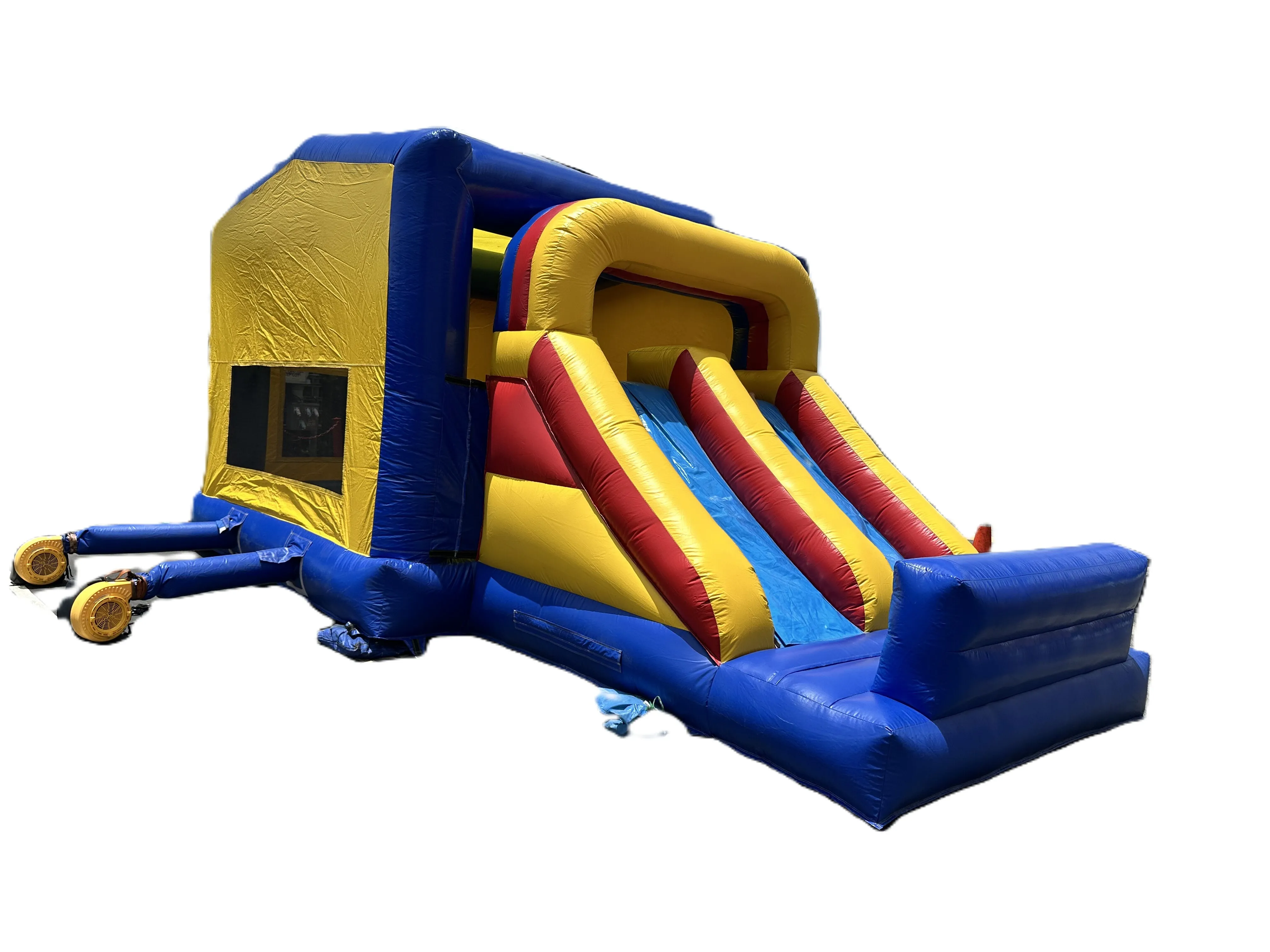 Double Slide Bounce House