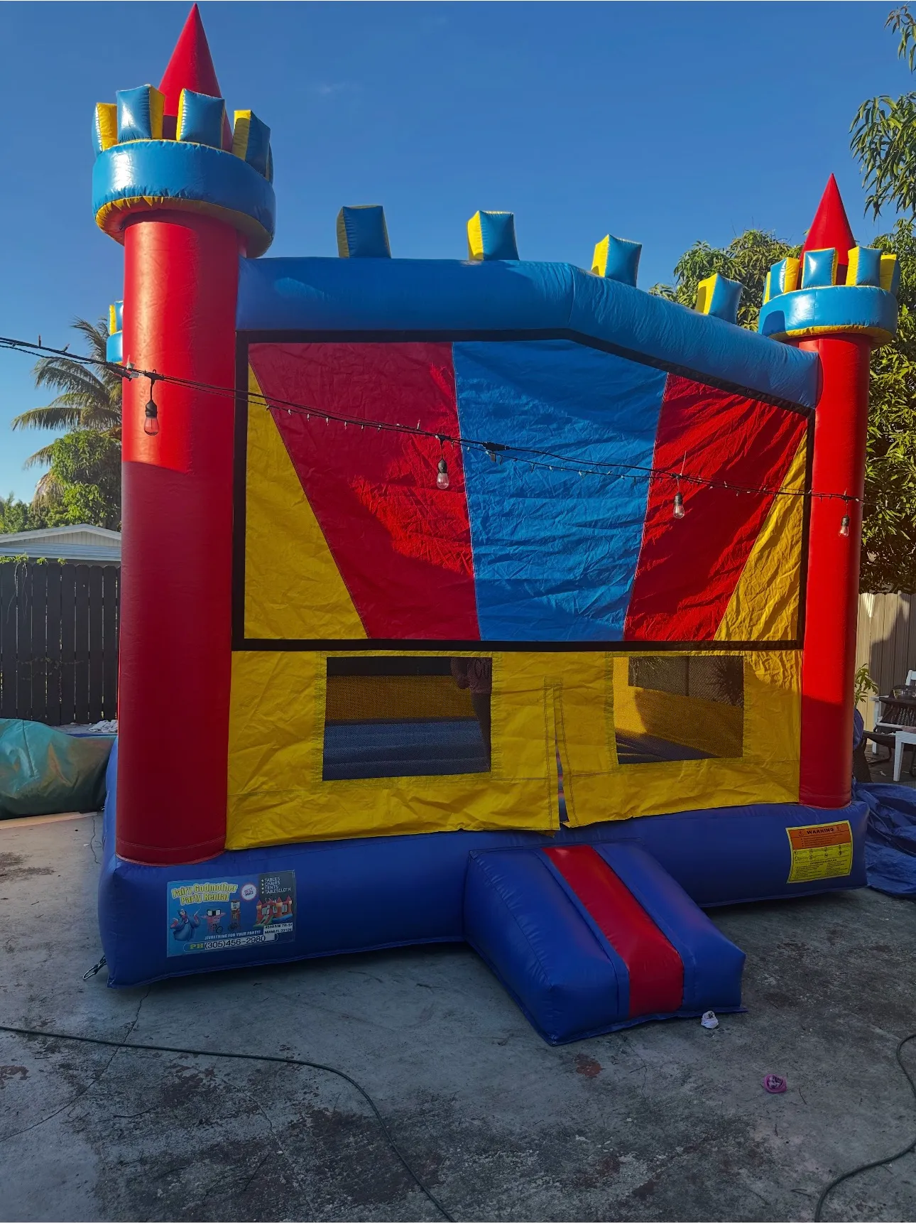 Modular bounce houses 13x13