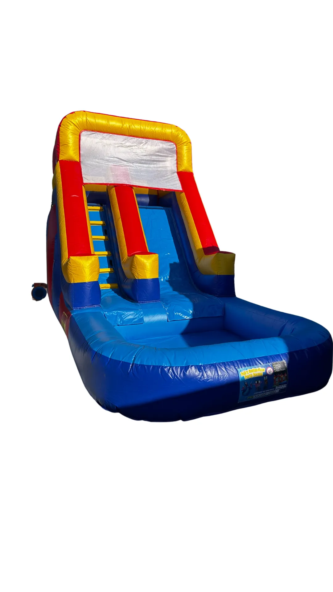 Waterslide With Pool 