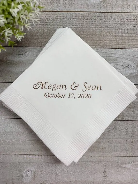 Customizable Napkins