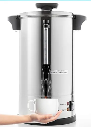 Stainless Steel Percolate Coffee Maker/Hot Water Urn