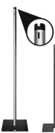 Uprights - Pipe & Drape (8ft)