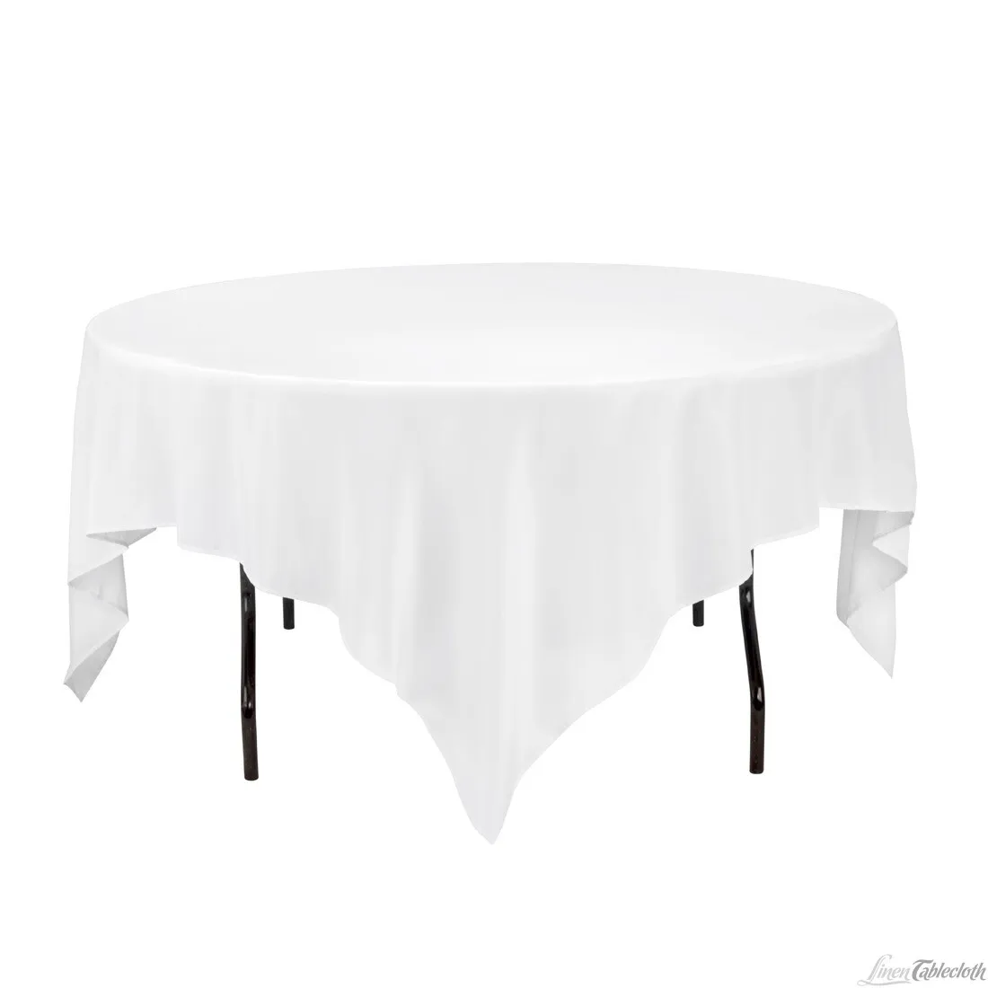 90 x 90 Linens White