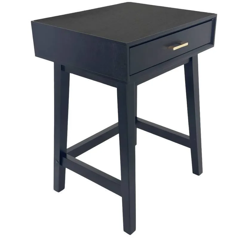 Celestia Black Side Table 