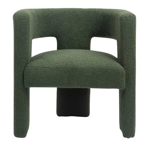 Maire Green Boucle Occasional Chair 