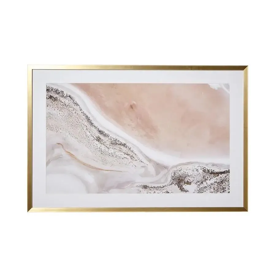 Inlet Aerial Framed Print