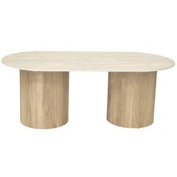 Elodie Travertine coffee Table