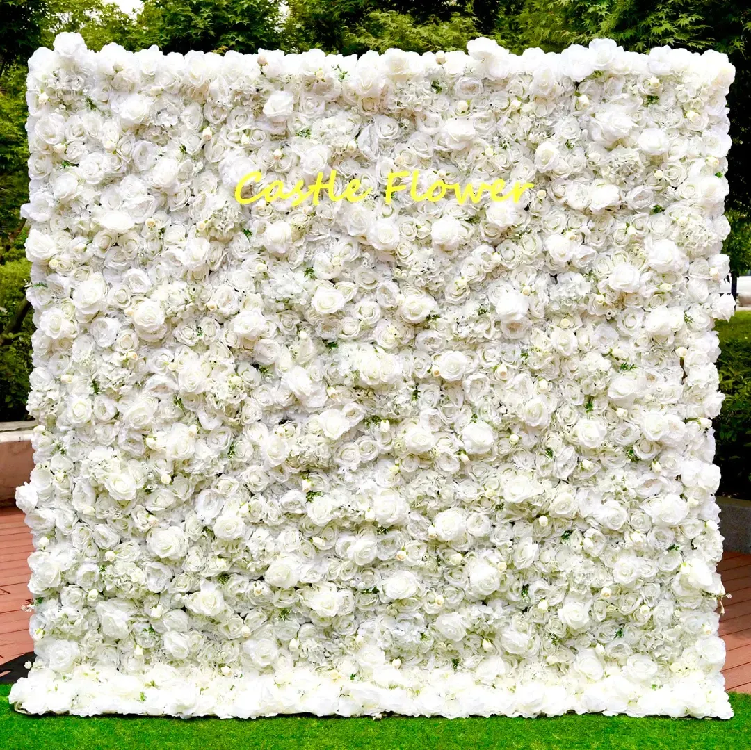 White Flower Wall