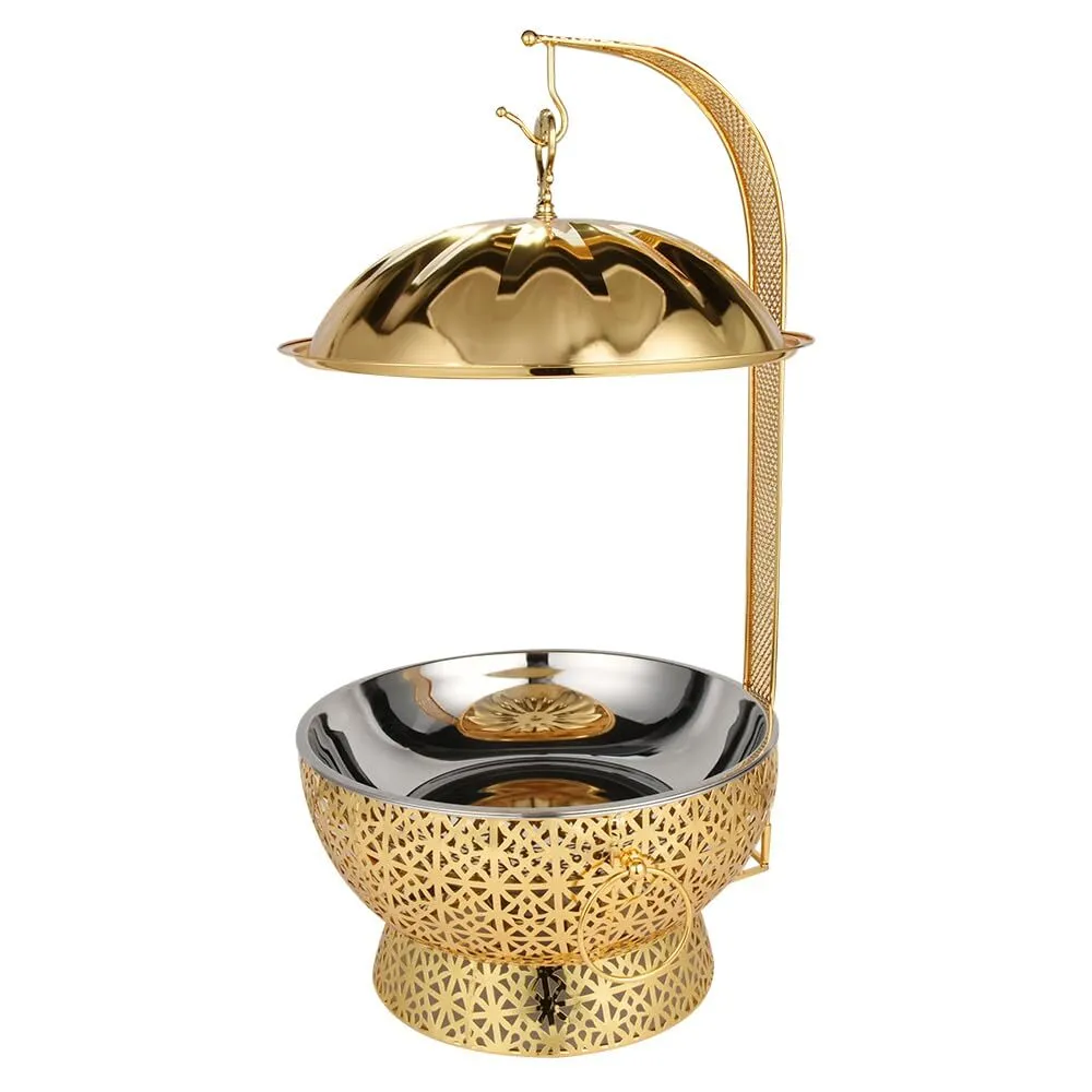 Golden Chafing Dishes