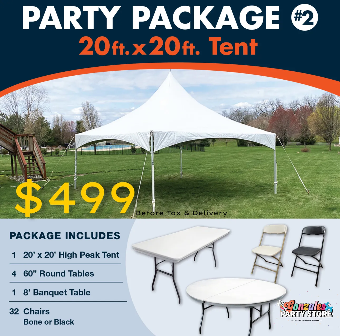 Tent Party Package