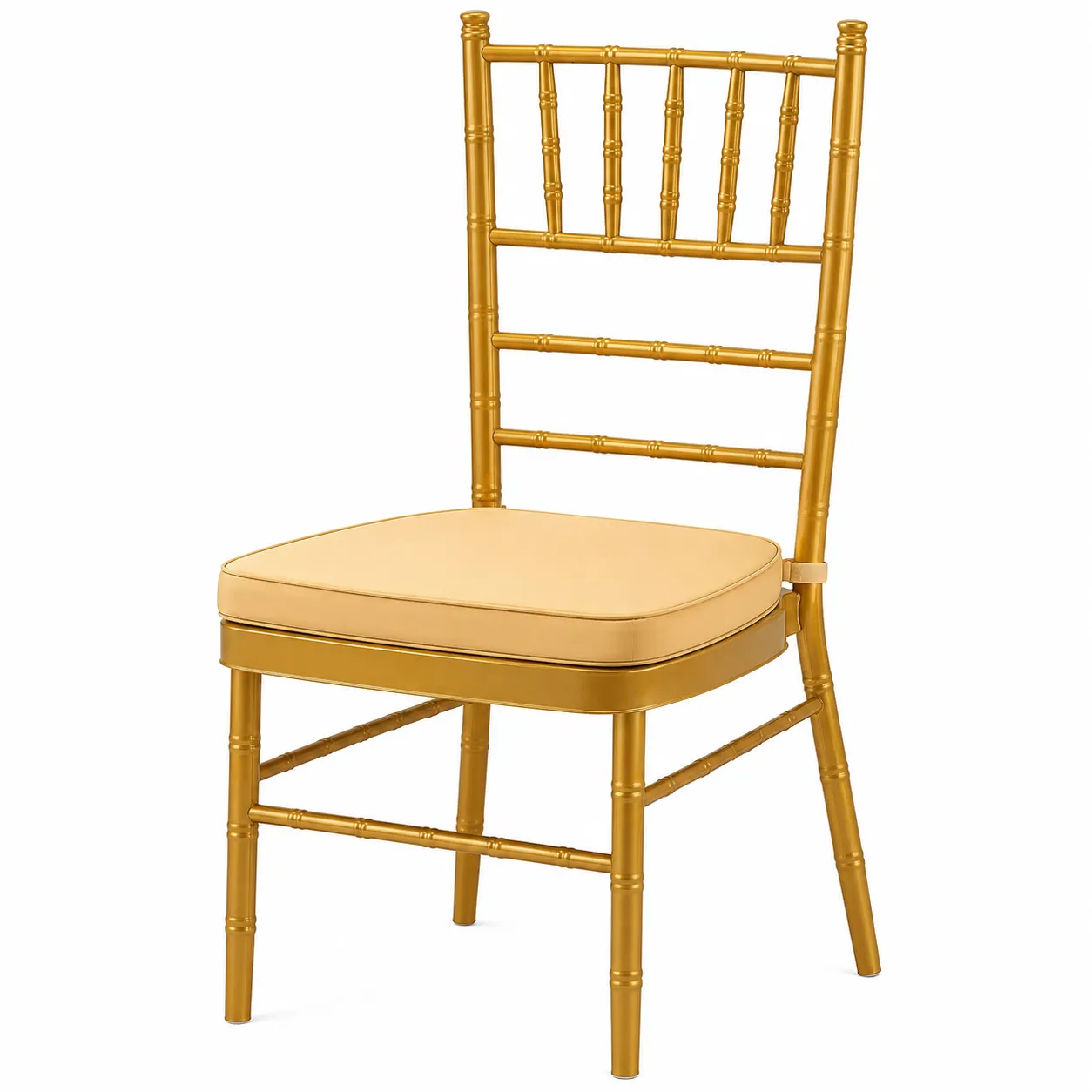 Gold Chiavari Chair (Gold Cushion)