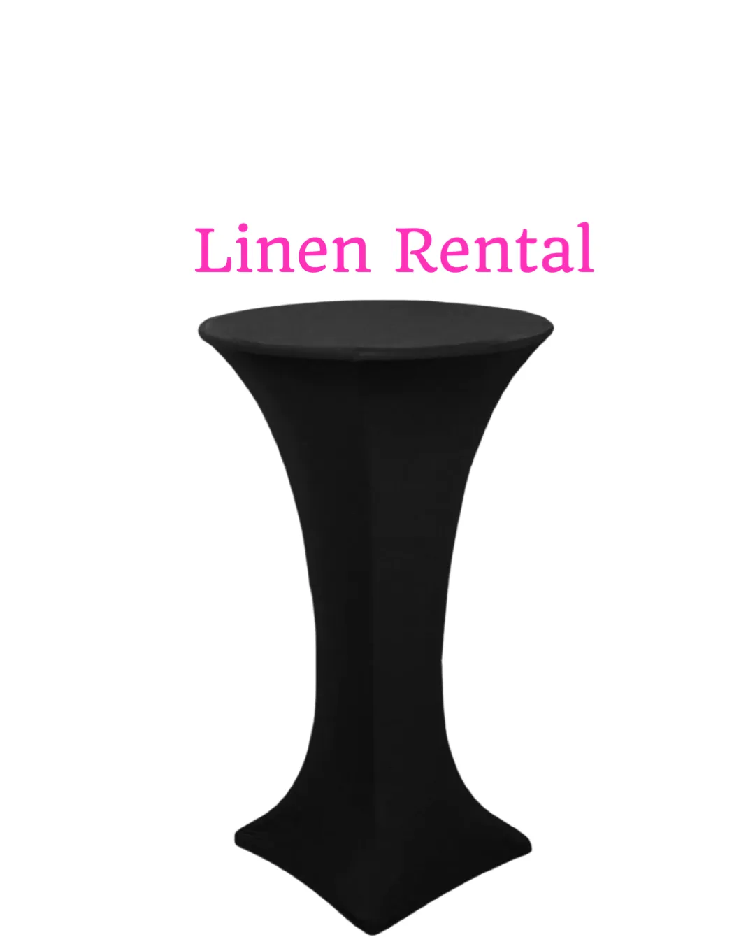 Cocktail Black Stretch Linen