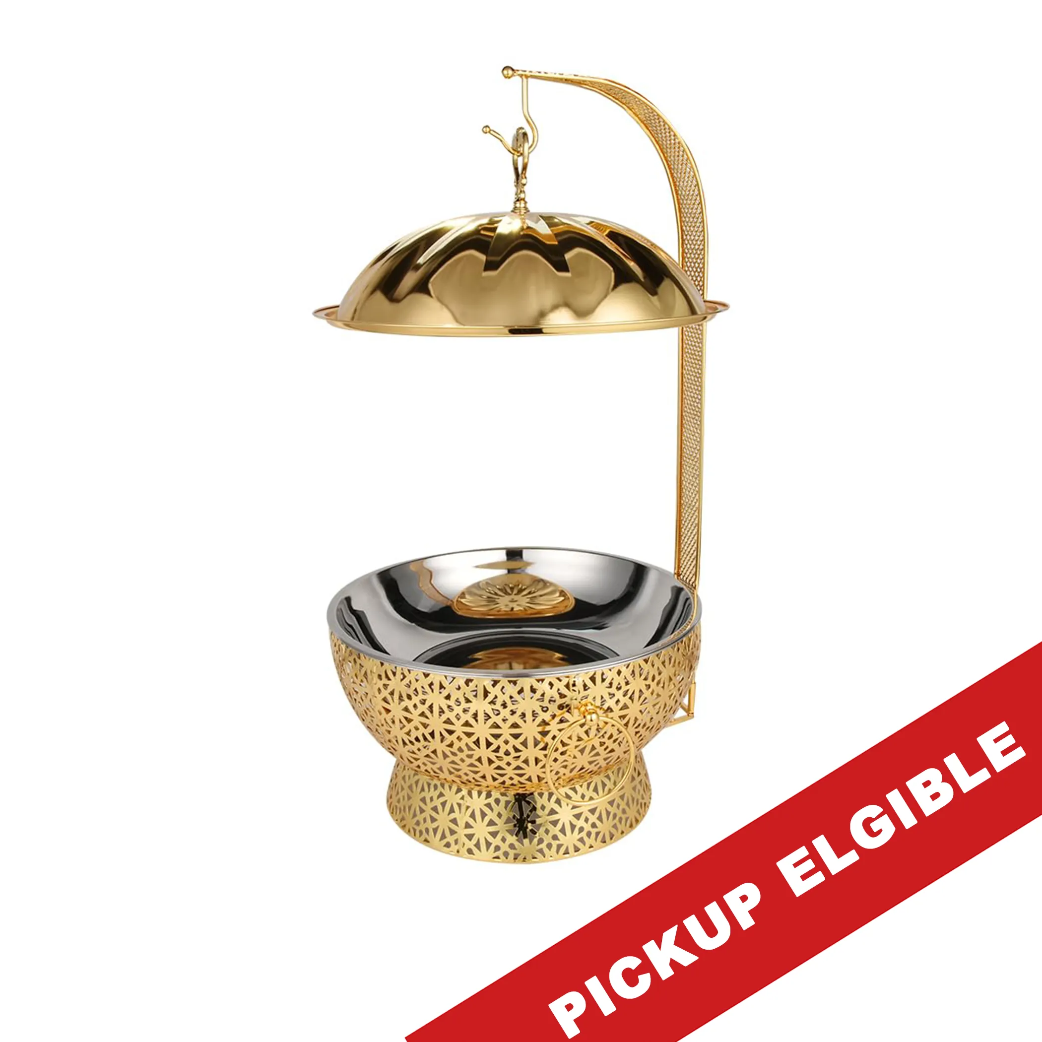 Golden Chafing Dishes