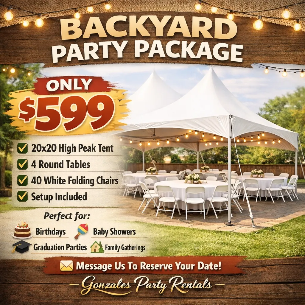 Tent Party Package