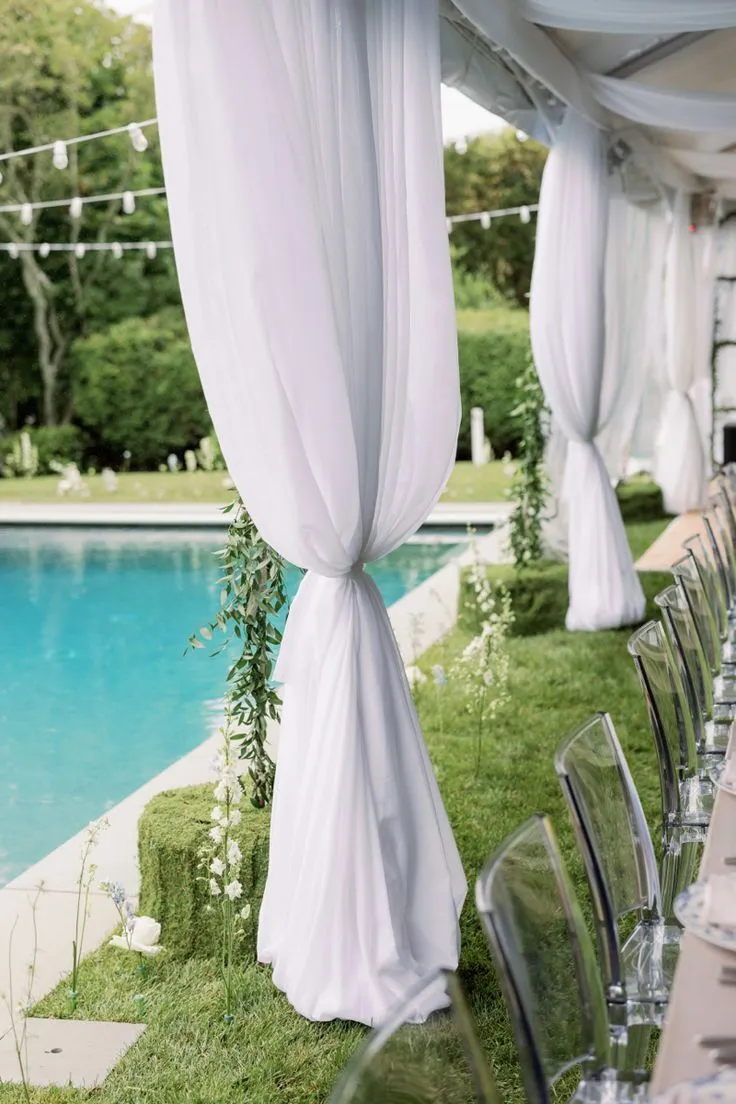 Tent Drape 4pc Set