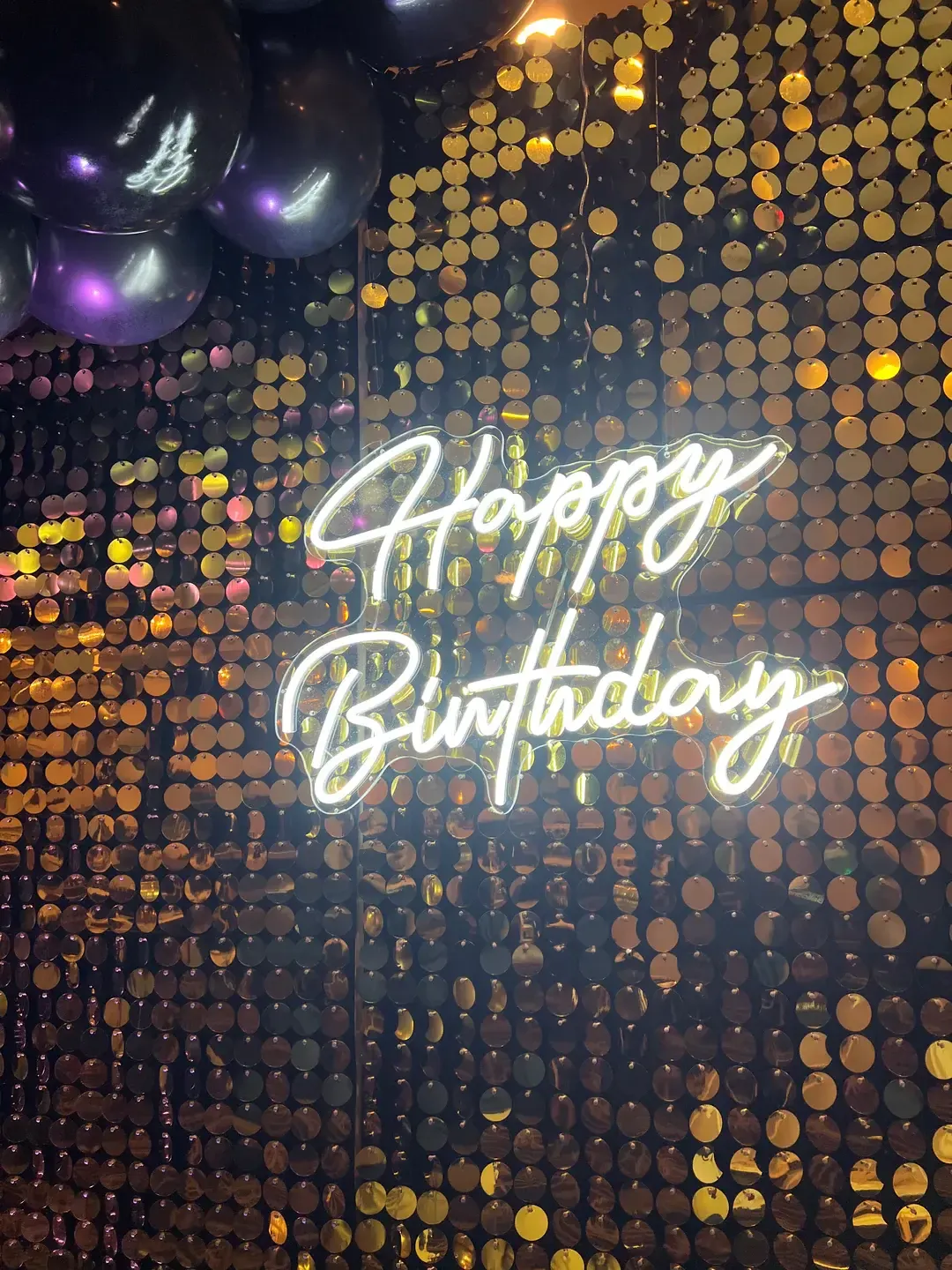 Birthday Neon Sign