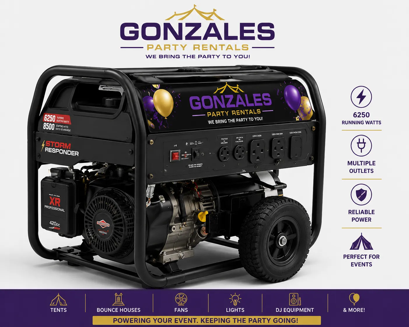 Generator 6250 Watt