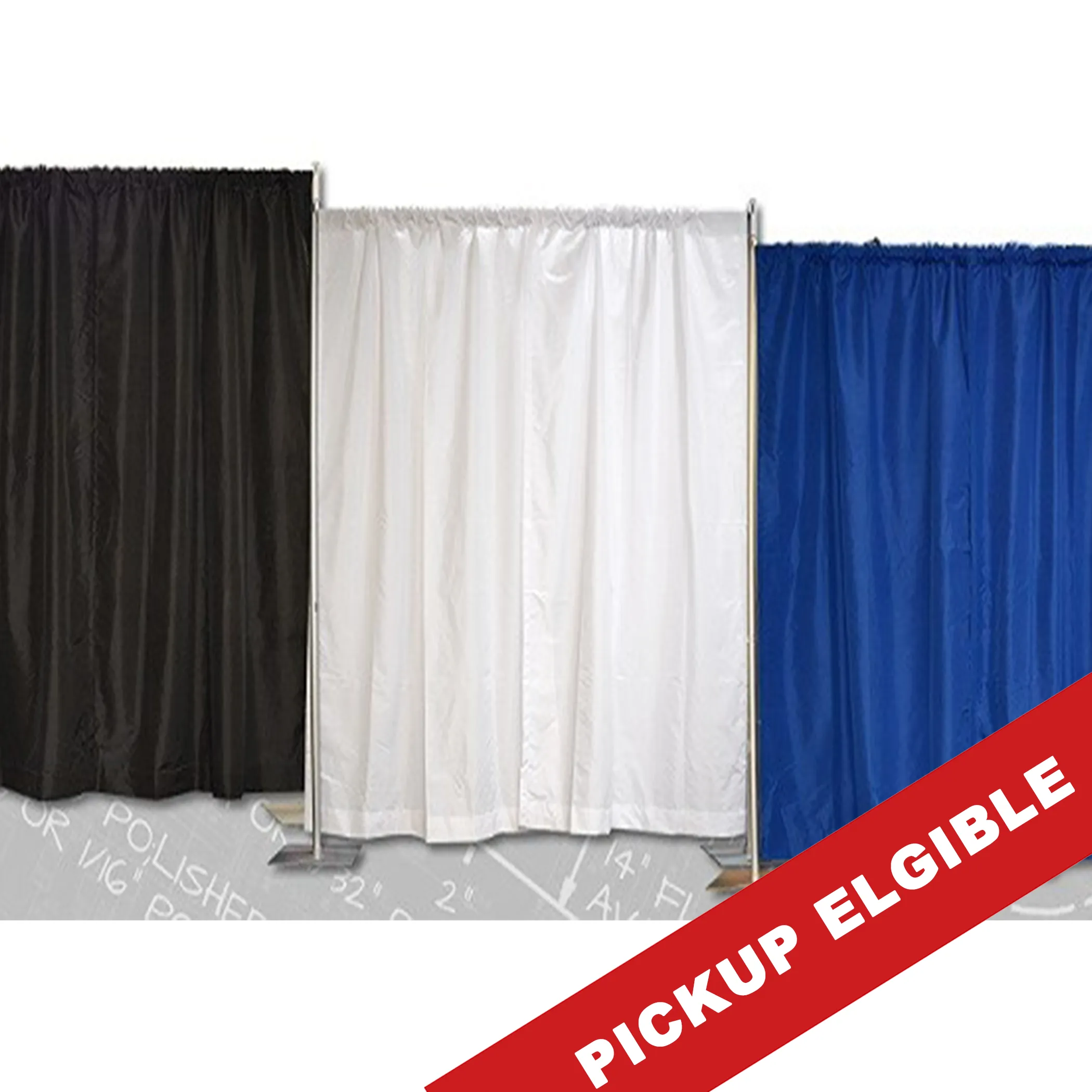 Drape Curtains (6-Colors)