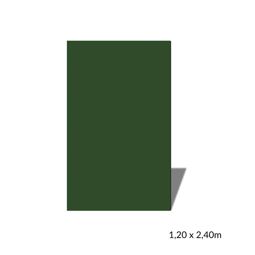 Backdrop Rechthoek 1,2 x 2,4m