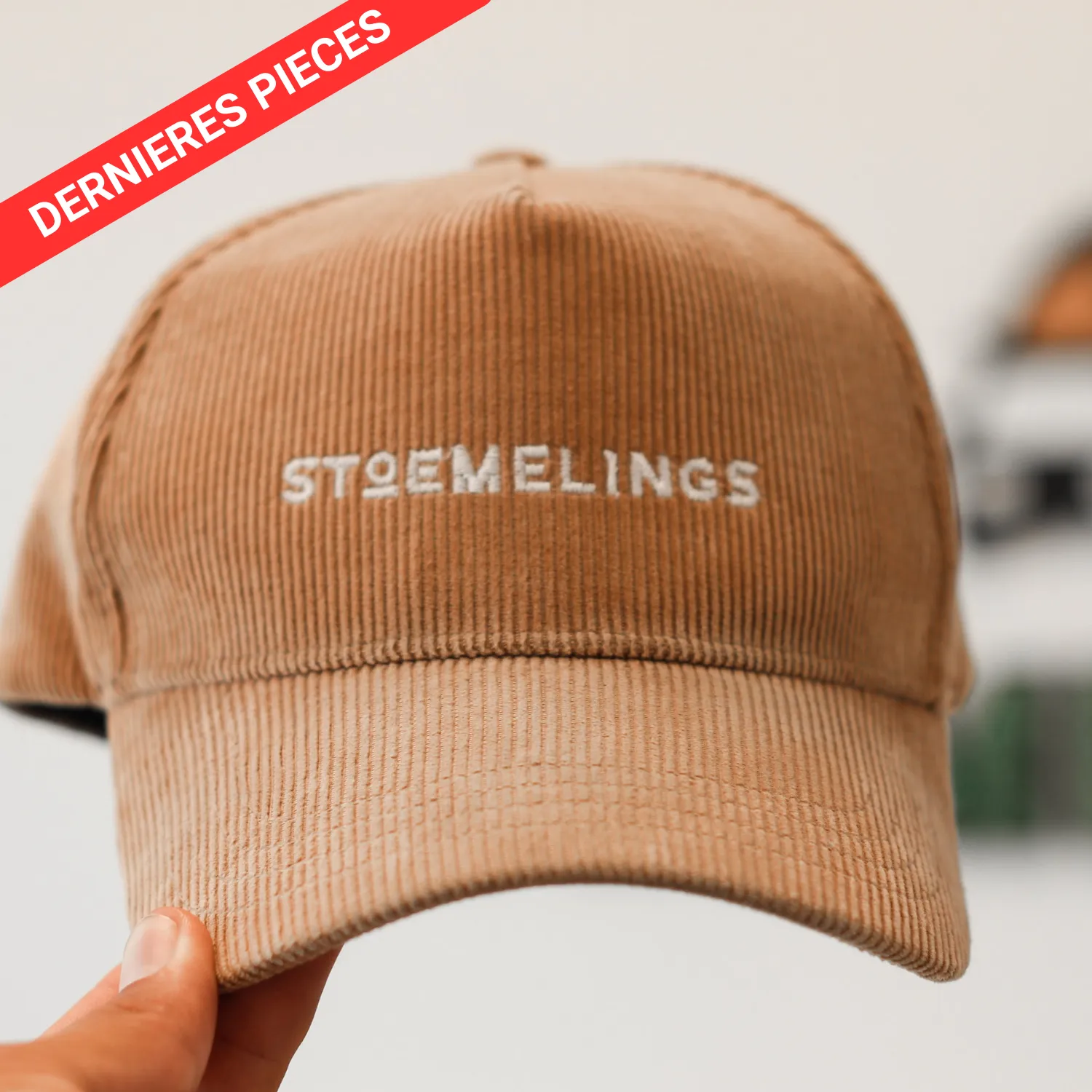 🧢 Casquette velours vintage Stoemelings