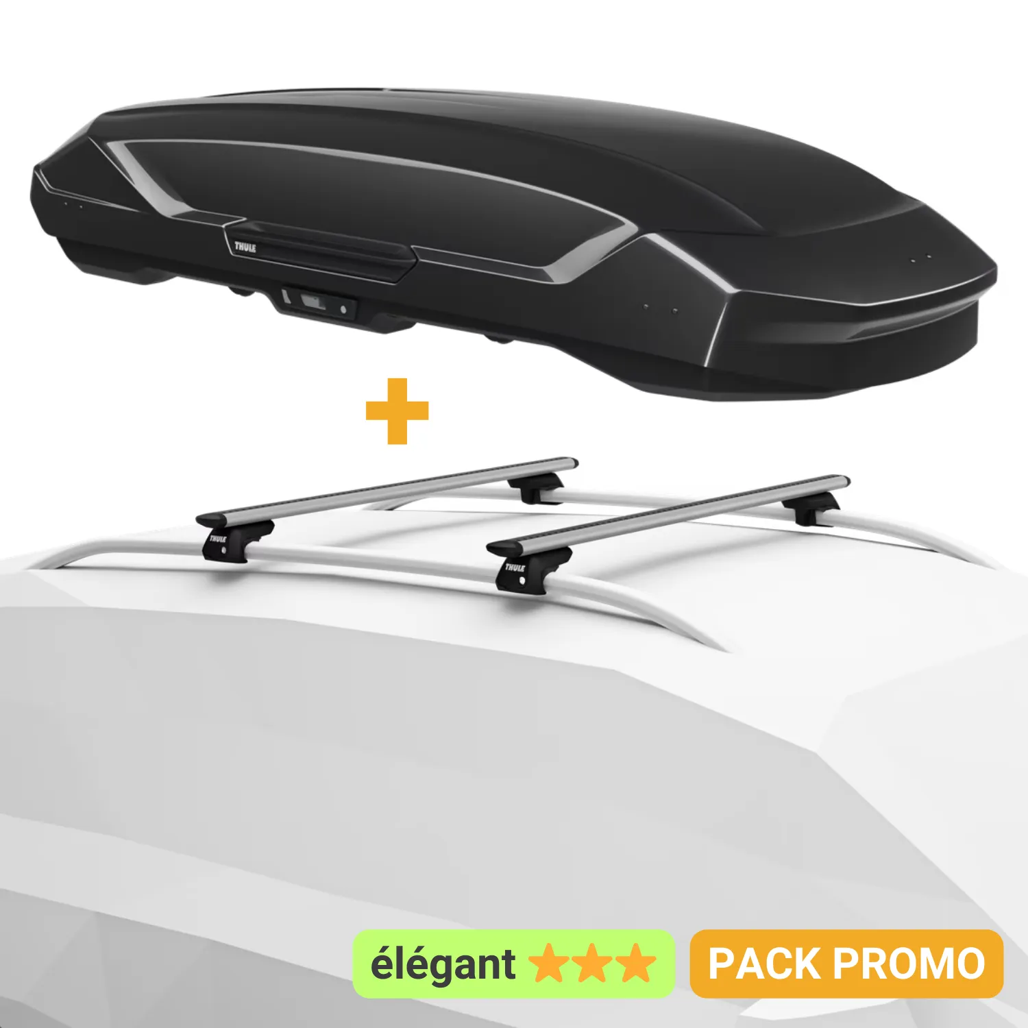 PACK WingBar + Coffre Motion 3 XXL (600 L) ⭐⭐⭐