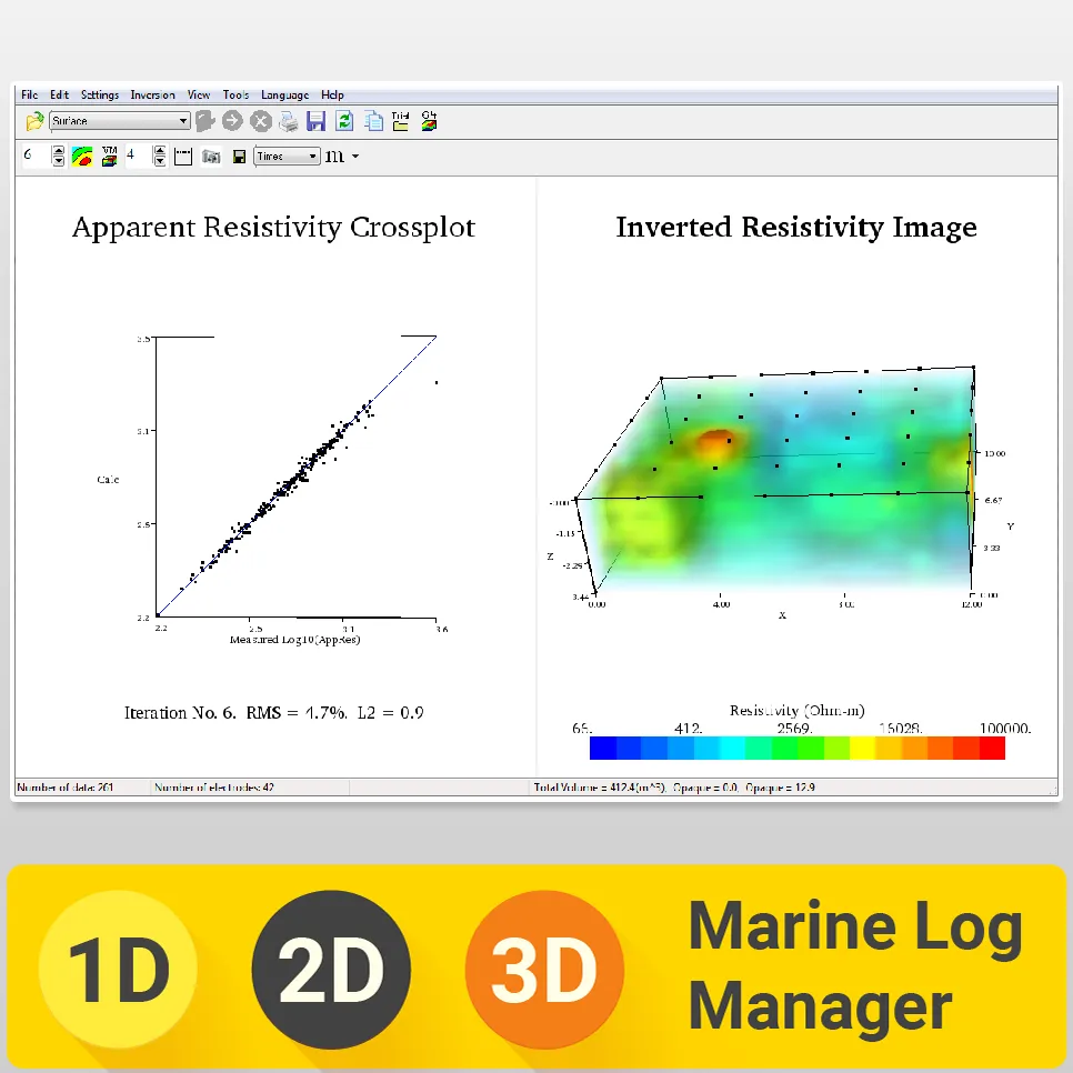 EarthImager 1D/2D/3D/MLM