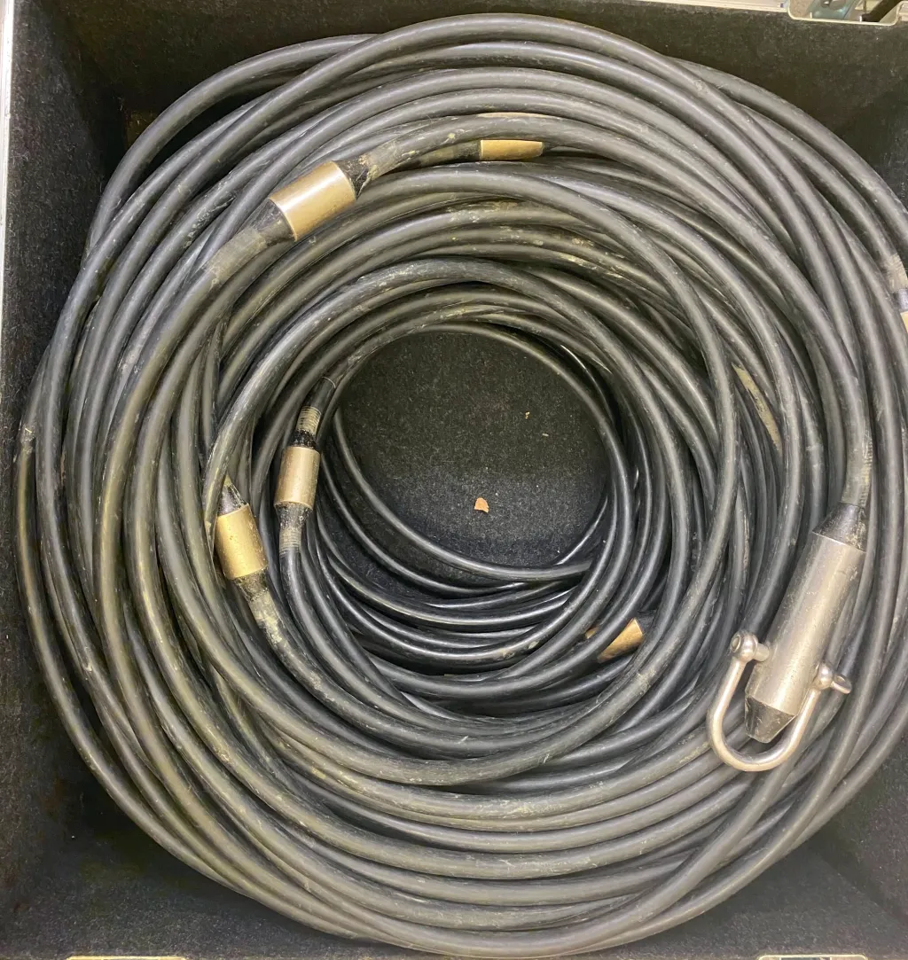 Freshwater Cable, 28 Stainless Steel Electrodes, 6m spacing