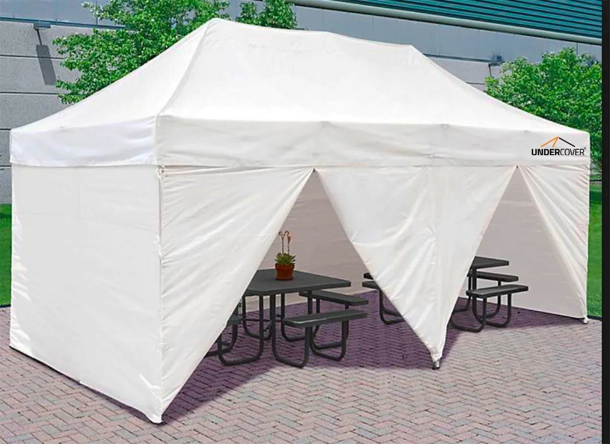 Tent w/walls (10 x 20)   Special weight is required if going on a hard surface.