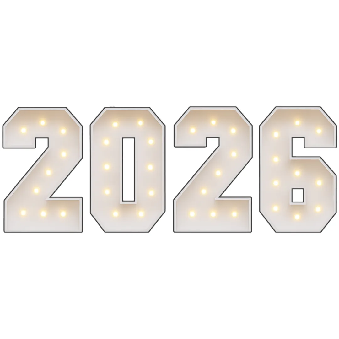 2026 4ft Marquee Letters Light Up