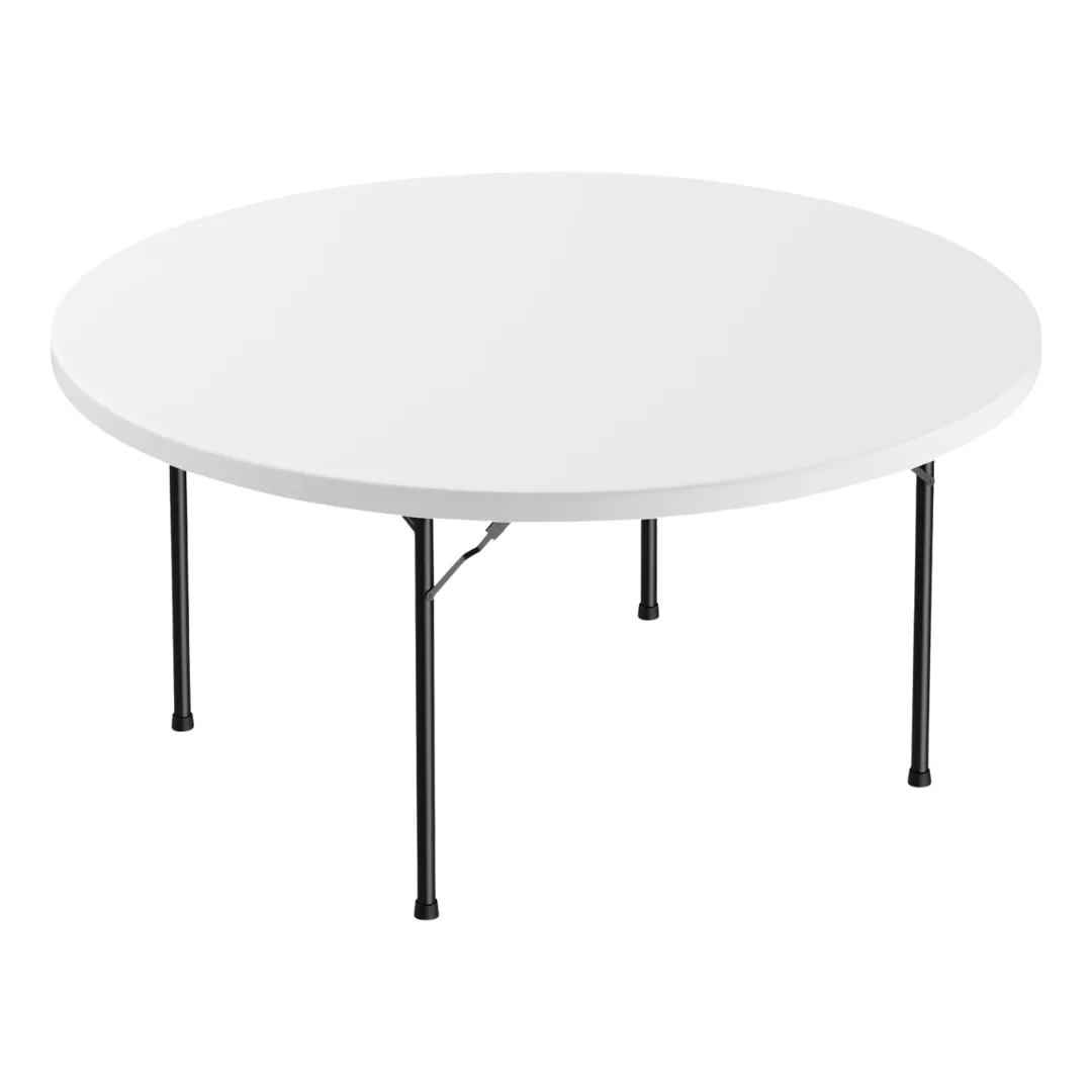 60 inch Round White Tables