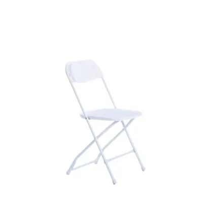 White Folding Chair Plastic