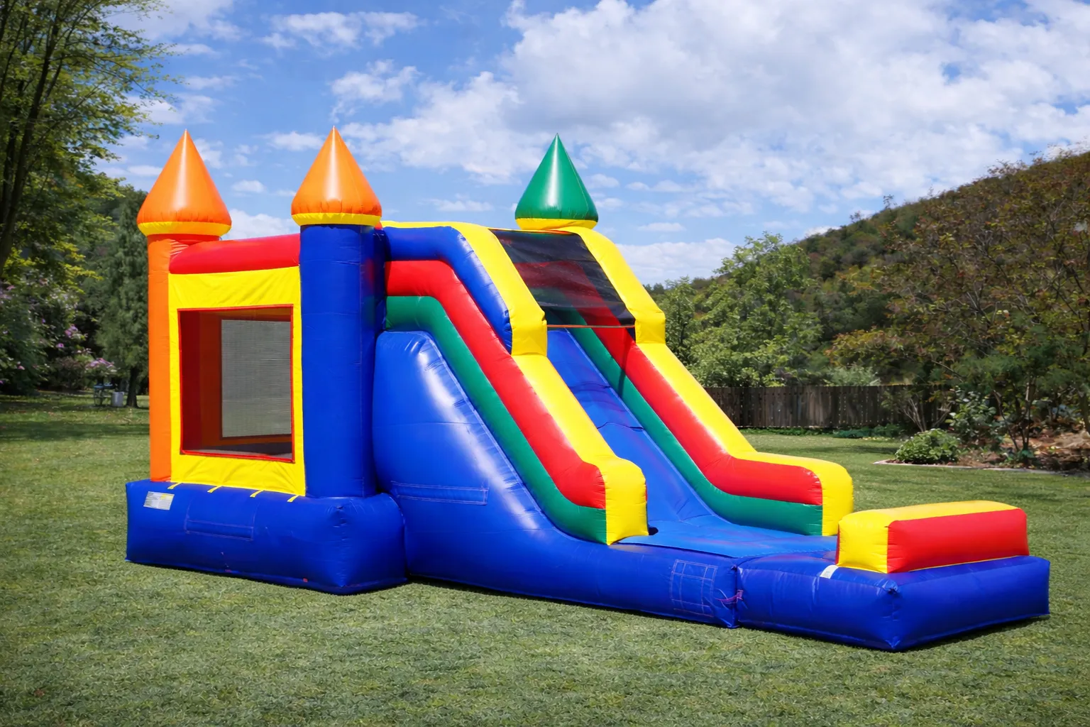 Multi Color Castle Slide Combo
