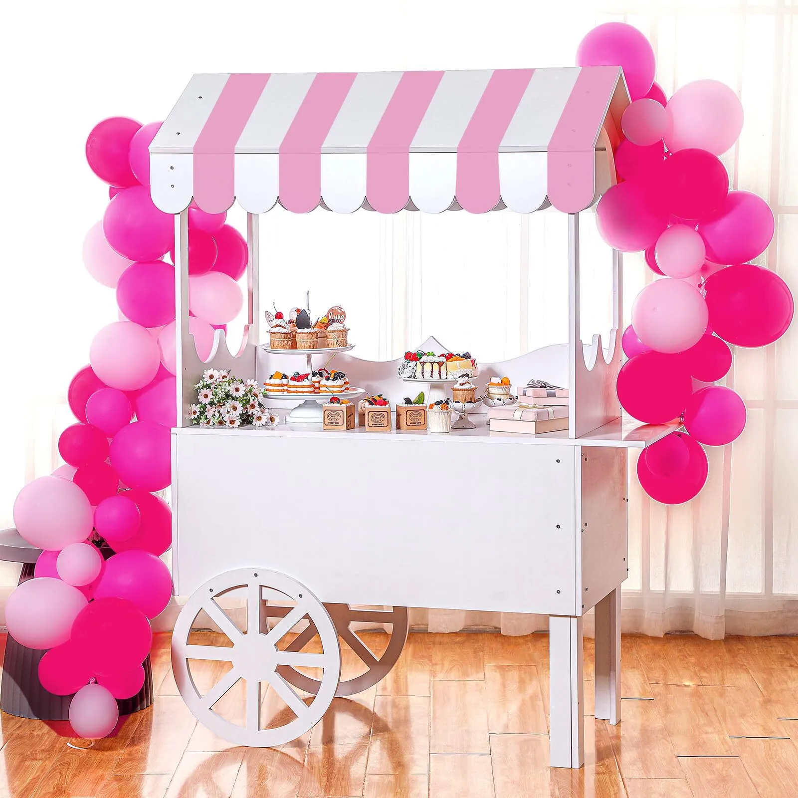 Pink Candy Cart