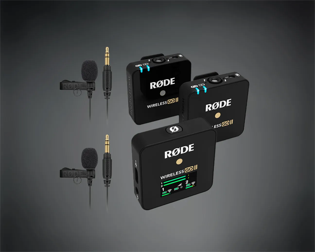 Rode Wireless Go II Microphone System w/Lavs