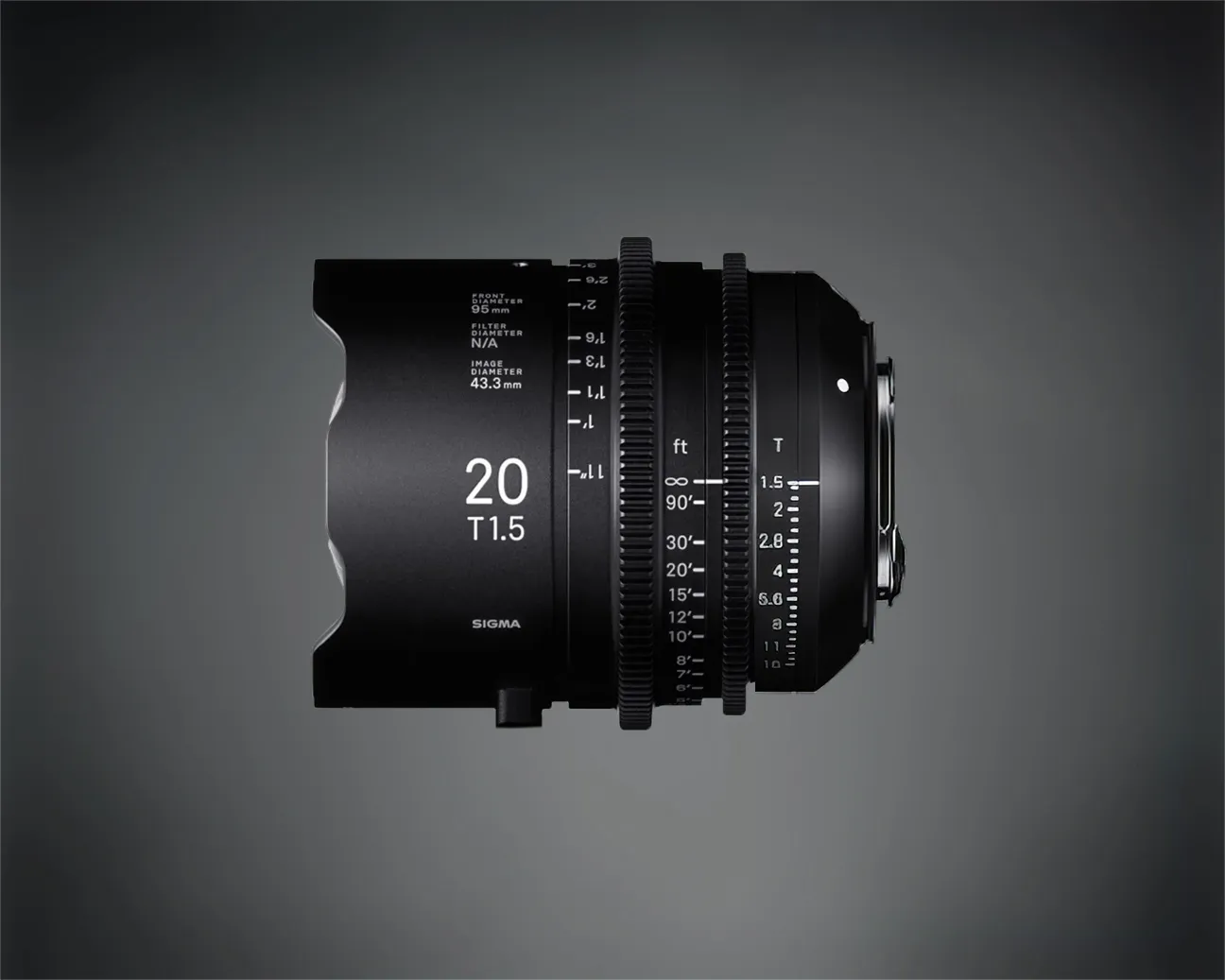 Sigma 20mm T1.5 Cine Lens